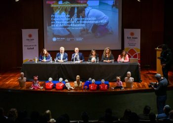 Habrá capacitación de RCP en las escuelas secundarias de San Juan