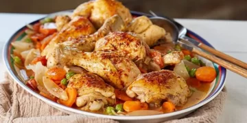 Descubrí cómo preparar un delicioso pollo a la cacerola con verduras