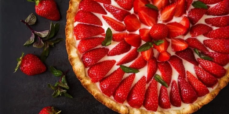 Tarta de frutillas: receta fácil y cremosa