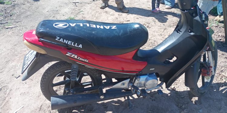 Intentó robar una moto y terminó detenido