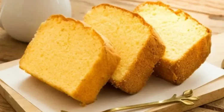 Delicioso budín de vainilla sin harina ni manteca