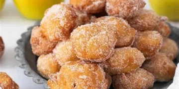 Buñuelos de manzana caseros: una receta fácil y deliciosa