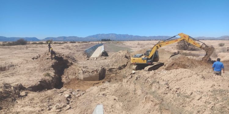 Comienza la obra del Canal del Norte en Jáchal con fondos de la minería