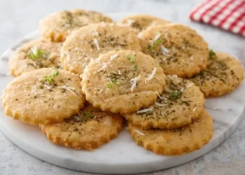 Cómo hacer galletitas de queso y orégano