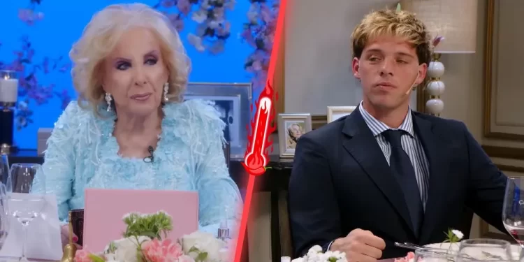 Santiago Maratea incomodó a Mirtha Legrand con una pregunta sobre Javier Milei