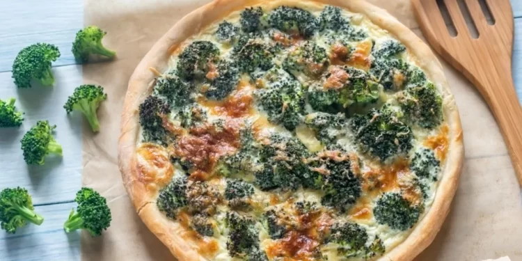 Cómo preparar tarta de brócoli casera