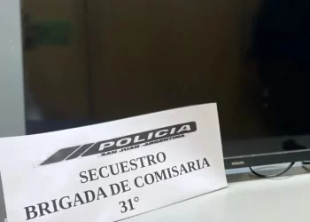 En 9 de Julio recuperaron un televisor robado por ‘El Boris’, un conocido delincuente