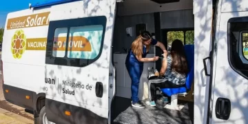 El Vacunatorio Móvil estará este fin de semana en el Paseo de las Palmeras y el Parque de Mayo