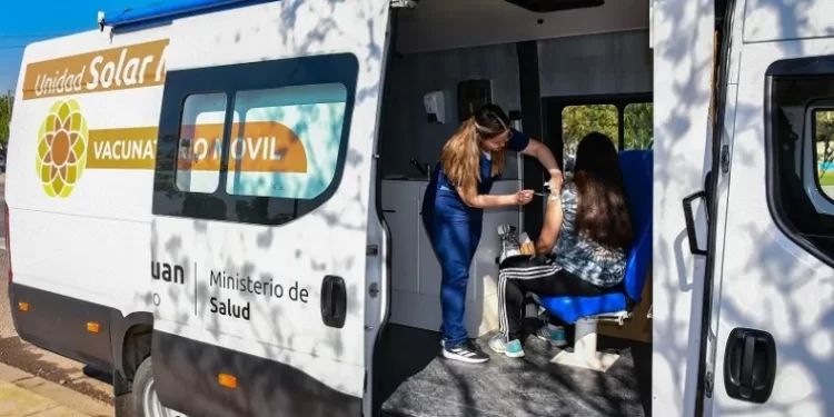 El Vacunatorio Móvil estará este fin de semana en el Paseo de las Palmeras y el Parque de Mayo
