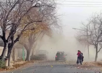 Alerta amarilla por fuertes vientos en San Juan: esperan ráfagas de hasta 80 km/h