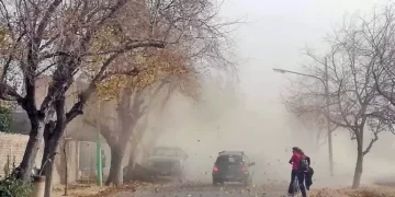 Alerta amarilla por fuertes vientos en San Juan: esperan ráfagas de hasta 80 km/h