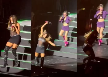 Catherine Fulop tendrá que ser operada luego de la caída en el show de Erreway