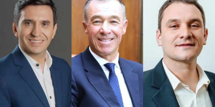 Cristian Andino, Fabián Martín y Abel Chiconi fueron electos diputados nacionales