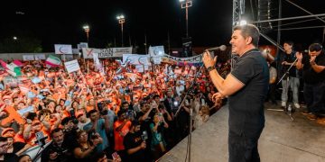 X San Juan cerró su campaña con un multitudinario acto en el Club Trinidad