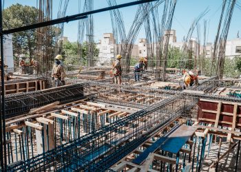 La construcción del nuevo Instituto Odontológico supera el 30 % de avance