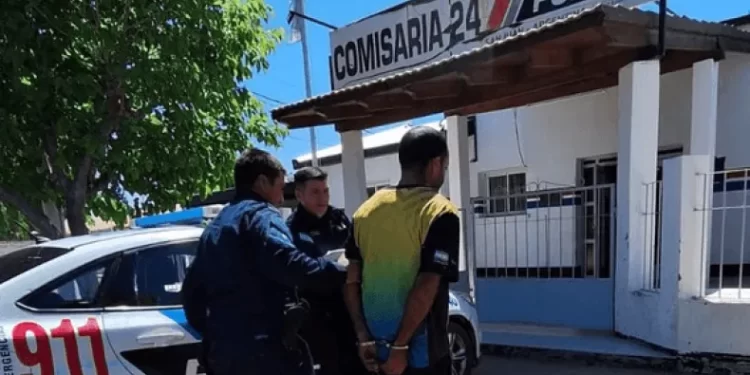 Lo filmaron robando un martillo y terminó detenido