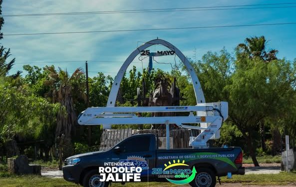 Nuevo hidro elevador en 25 de Mayo