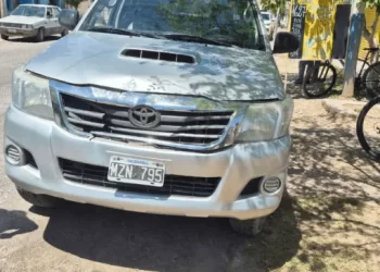 Nena fue atropellada al salir de la escuela