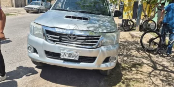 Nena fue atropellada al salir de la escuela