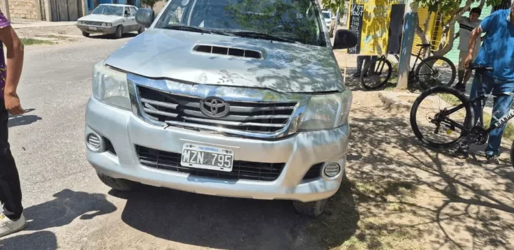 Nena fue atropellada al salir de la escuela