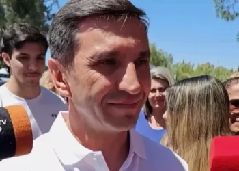 Emitió su voto Cristian Andino