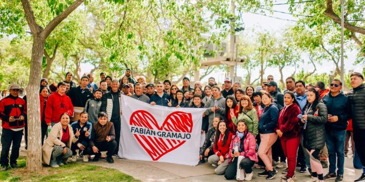 Fabián Gramajo intensifica sus actividades de campaña en todo San Juan