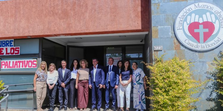 Marcelo Orrego recorrió la Casa de la Bondad