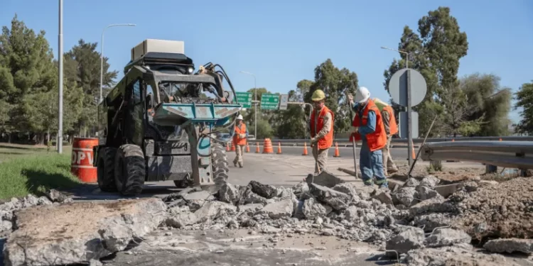 Corte parcial en la Avenida de Circunvalación por trabajos de mantenimiento