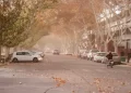Miércoles con lluvia y fuerte viento sur