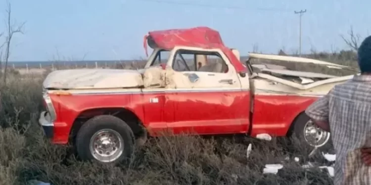 Tres sanjuaninos resultaron heridos tras el vuelco de una camioneta en Ruta 20