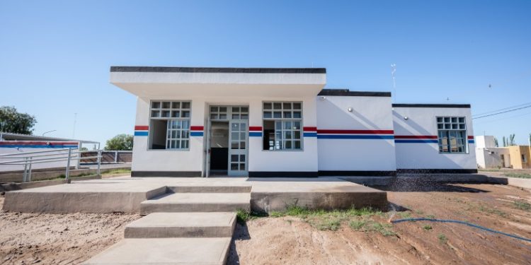 Avanza la obra del nuevo edificio que reforzará la seguridad en San Martín