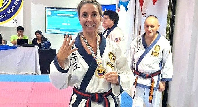 Melisa Mulet es campeona mundial de Tang Soo Do