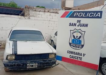 Un menor chocó dos veces a un móvil policial y desató una persecución en Caucete