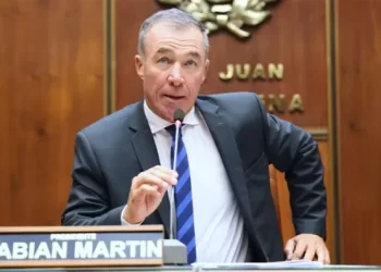 Orrego ratificó a Fabián Martín en la Vicegobernación