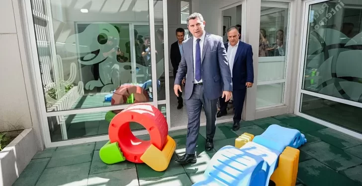 Orrego inauguró el nuevo Centro de Desarrollo Infantil de Chimbas