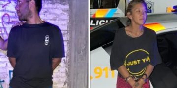 Detienen a una pareja que intentó robar un estéreo de una camioneta