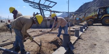 Los miradores que transformarán Punta Negra llevan un 60% de avance