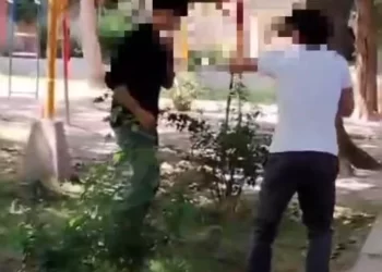 Violenta pelea entre estudiantes deja a un chico herido
