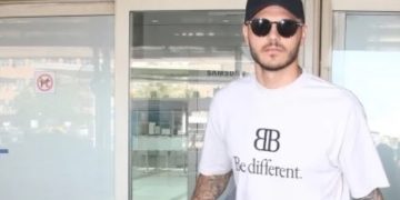 Mauro Icardi vuelve a la Argentina luego de cinco meses sin ver a sus hijas