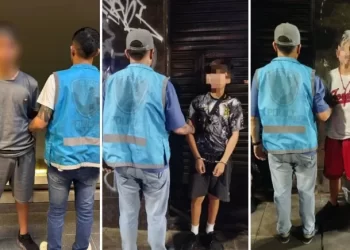 Tres chicos de 14 y 15 años fueron detenidos 27 veces en 2025