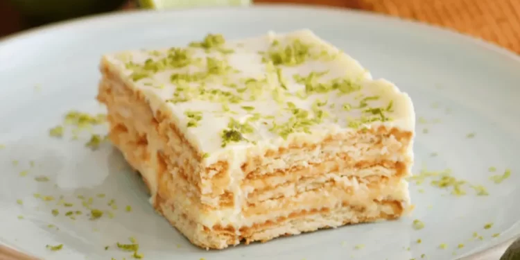 Delicioso postre de limón fácil y con pocos ingredientes
