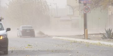 Alertan por vientos intensos en San Juan