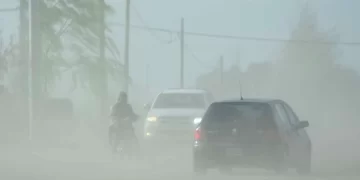 Alertan por vientos intensos en San Juan