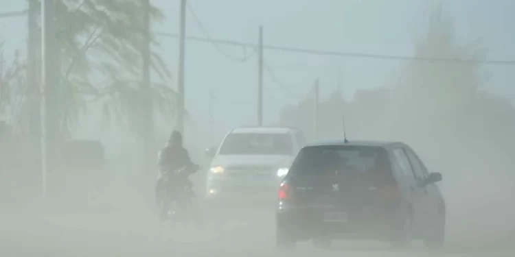 Alertan por vientos intensos en San Juan