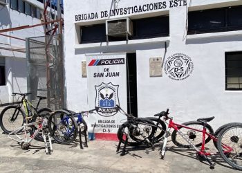 Cayó una banda dedicada al robo de bicicletas