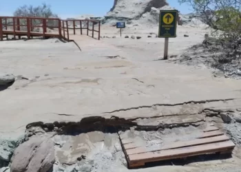 Ischigualasto sigue cerrado tras el temporal: fuertes daños en el circuito y trabajos contrarreloj