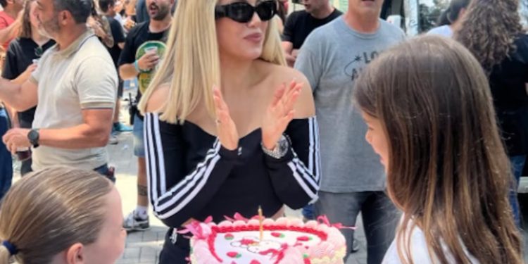 Wanda Nara festejó su cumpleaños con los participantes de MasterChef