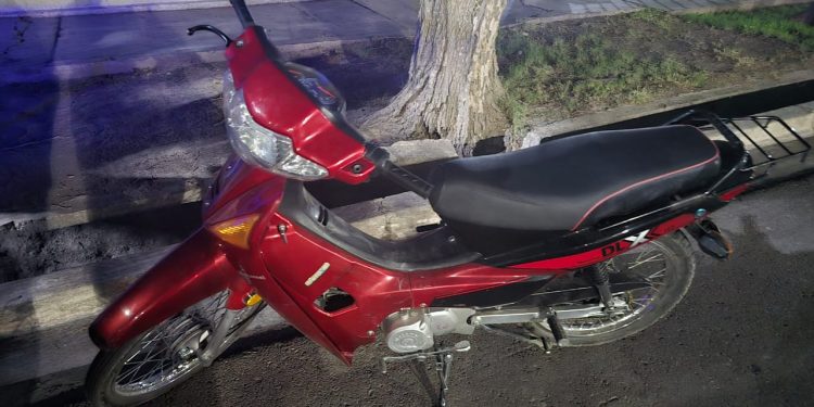 Recuperaron una moto robada en octubre
