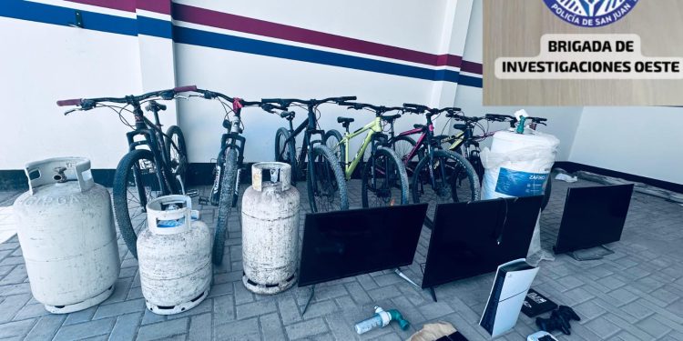 Desarticularon un robo de electrodomésticos