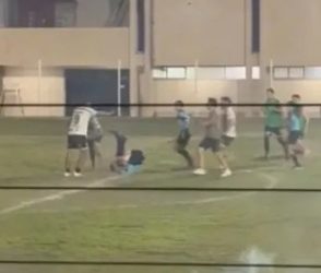 Violencia en el fútbol universitario: brutal agresión a un árbitro en la UNSJ
